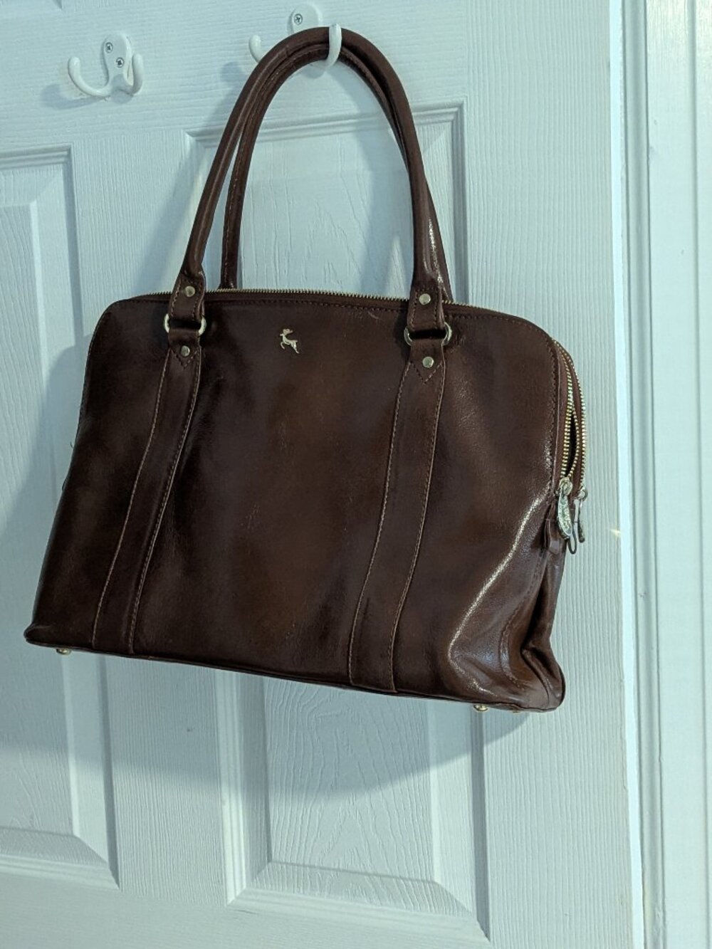 REAL LEATHER Large Handbag!